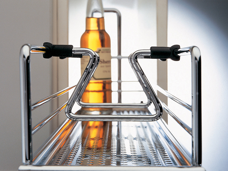 картинка Делитель, Бутылочница №15 150 мм, Арена КЛАССИК, 1 шт, цвет ХРОМ, PU:100 (2606000005) от магазина Kessebohmer.shop