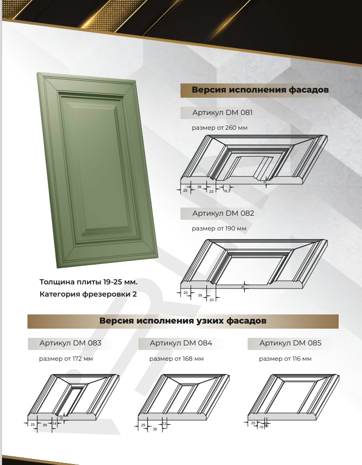 картинка Фасады Эмаль от магазина Kessebohmer.shop