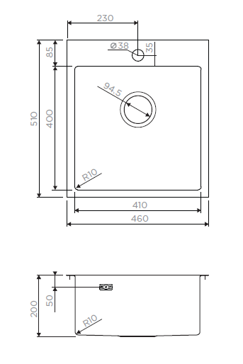 картинка Akisame 46-GM от магазина Kessebohmer.shop