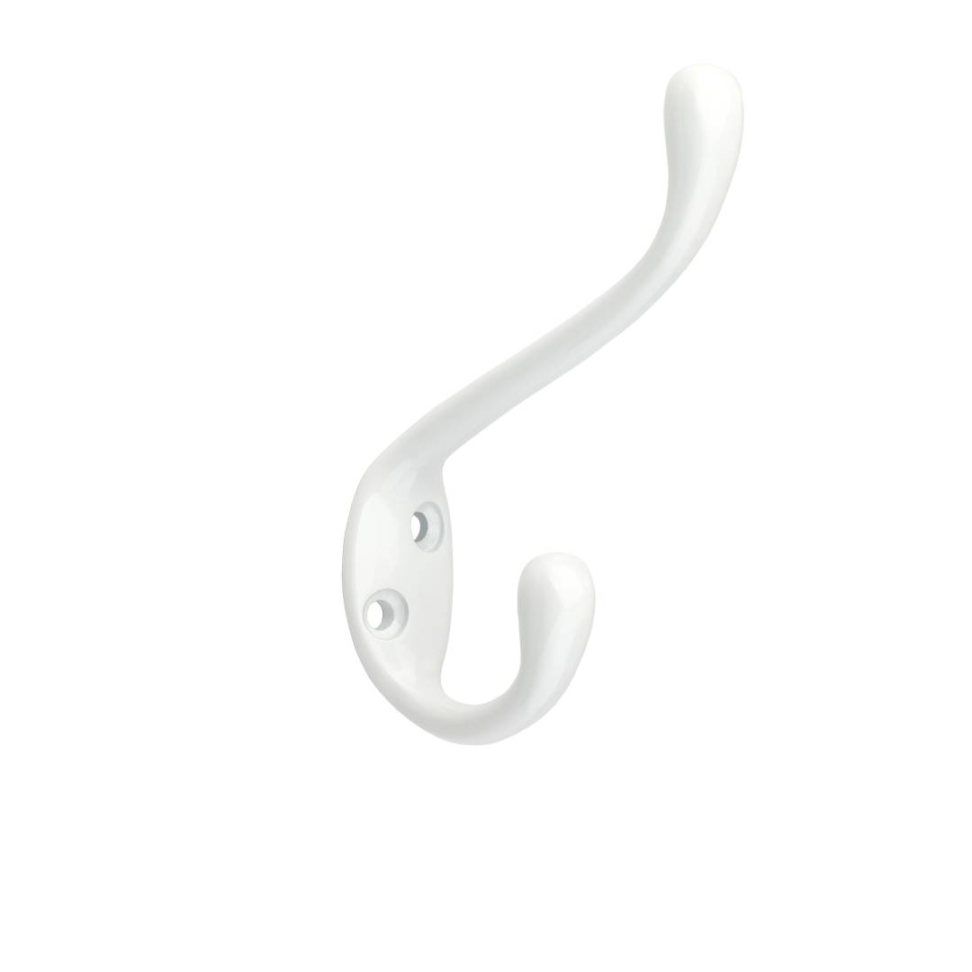 картинка Крючок SORIA L металл белый матовый от магазина Kessebohmer.shop