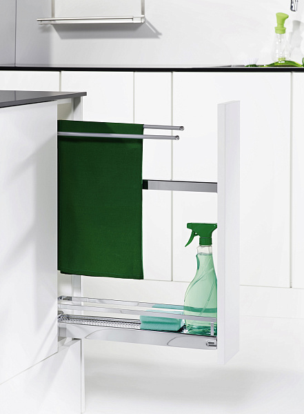 картинка Комплект для полотенец, Бутылочница №15 150 мм, H 592, Арена КЛАССИК, цвет ХРОМ (0021890005) от магазина Kessebohmer.shop