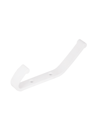 картинка Крючок одинарный алюминий белый лак от магазина Kessebohmer.shop