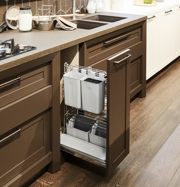 картинка Кукинг Агент 300 мм, H 625, цвет ТИТАН / Серый (0252350102) от магазина Kessebohmer.shop