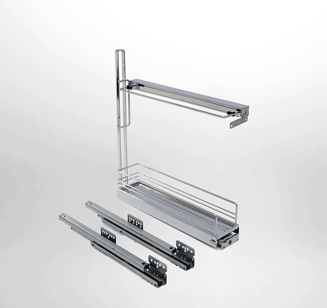 картинка Комплект для противней, Бутылочница №15 150 мм, H 542, Арена КЛАССИК, цвет ХРОМ (0021870005) (стар 2334680005) от магазина Kessebohmer.shop
