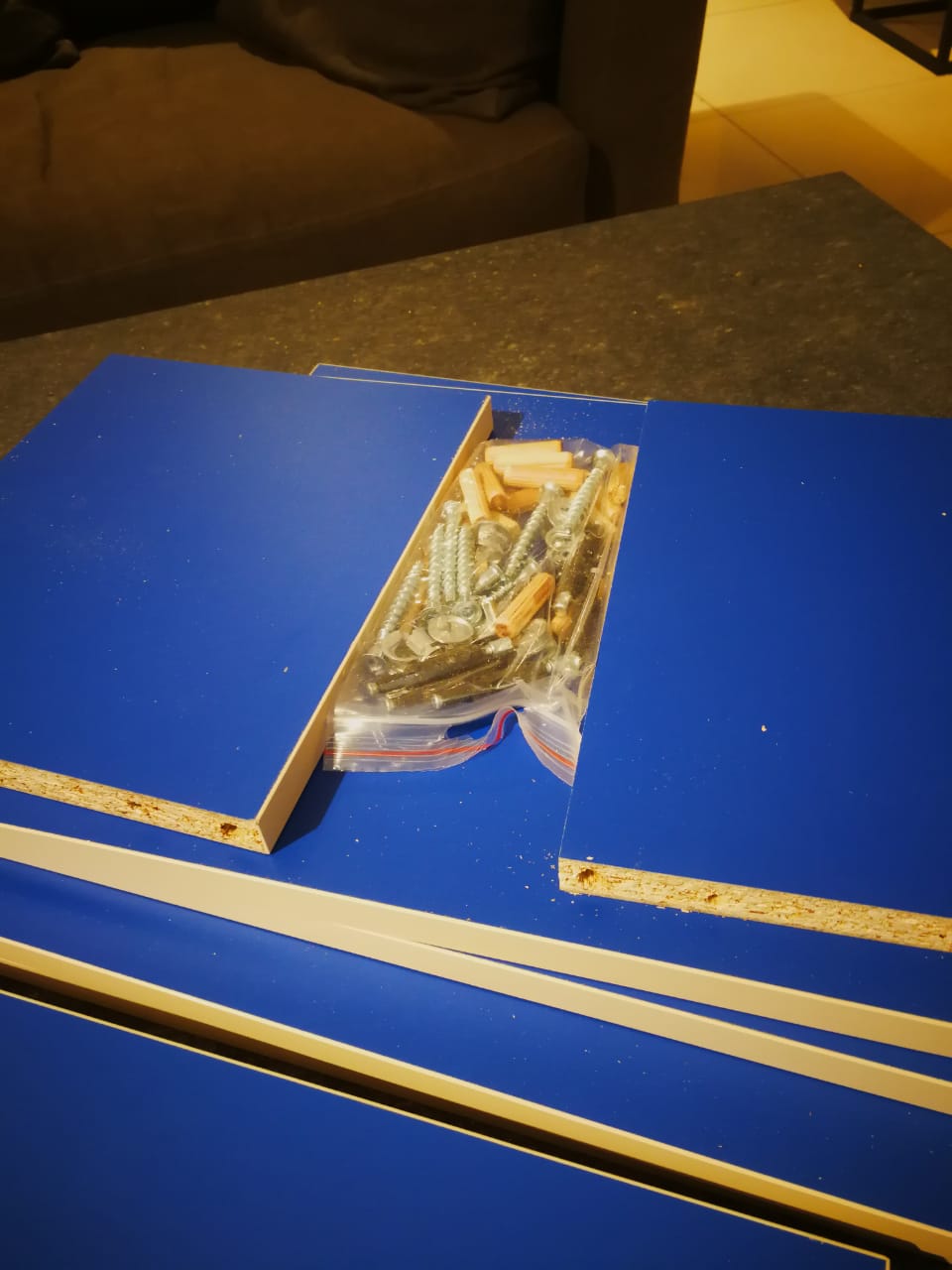 картинка Табуретка универсальная, материал - ЛДСП Egger (Австрия), размер 335х335х445 мм от магазина Kessebohmer.shop