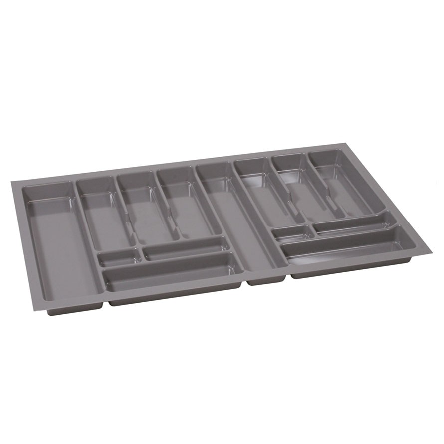 картинка Вклад для ящиков PRO 90 830X490 1,6 MM пластмассовый серый от магазина Kessebohmer.shop