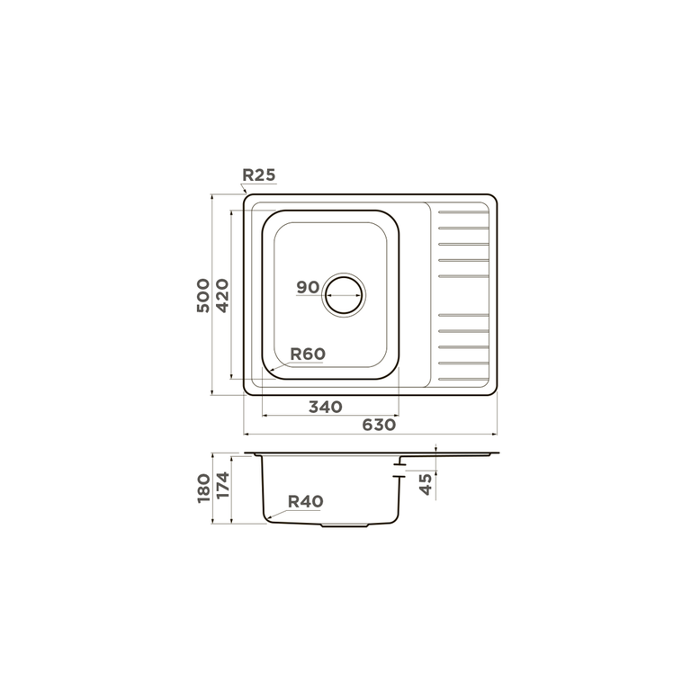 картинка Sagami 63-IN от магазина Kessebohmer.shop
