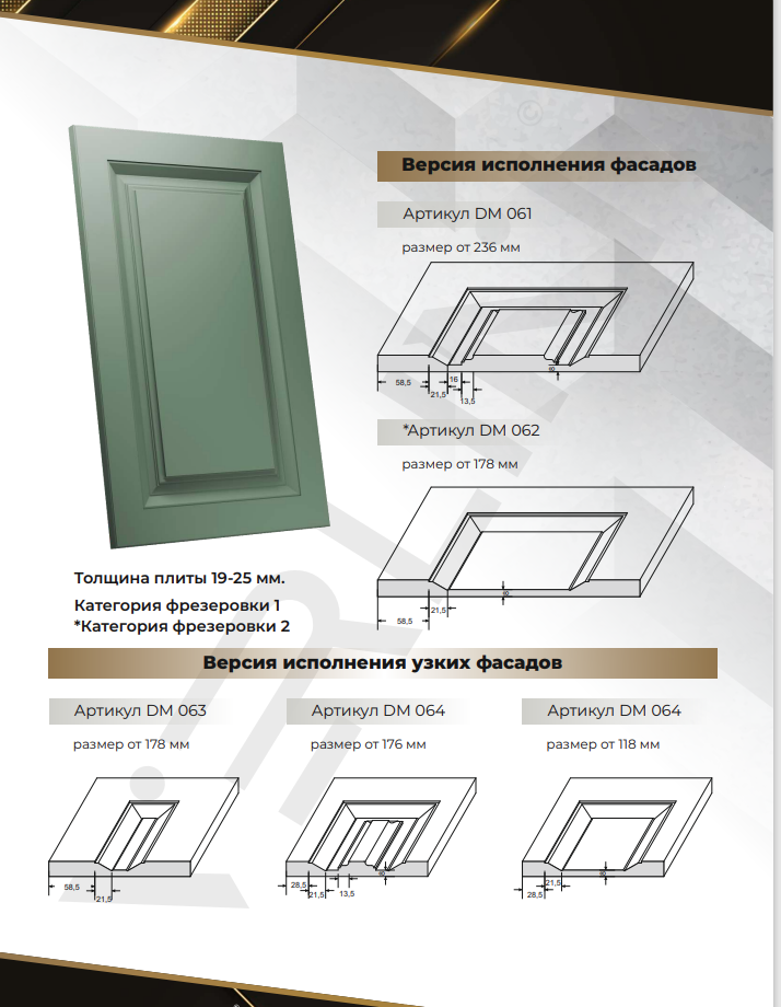 картинка Фасады Эмаль от магазина Kessebohmer.shop