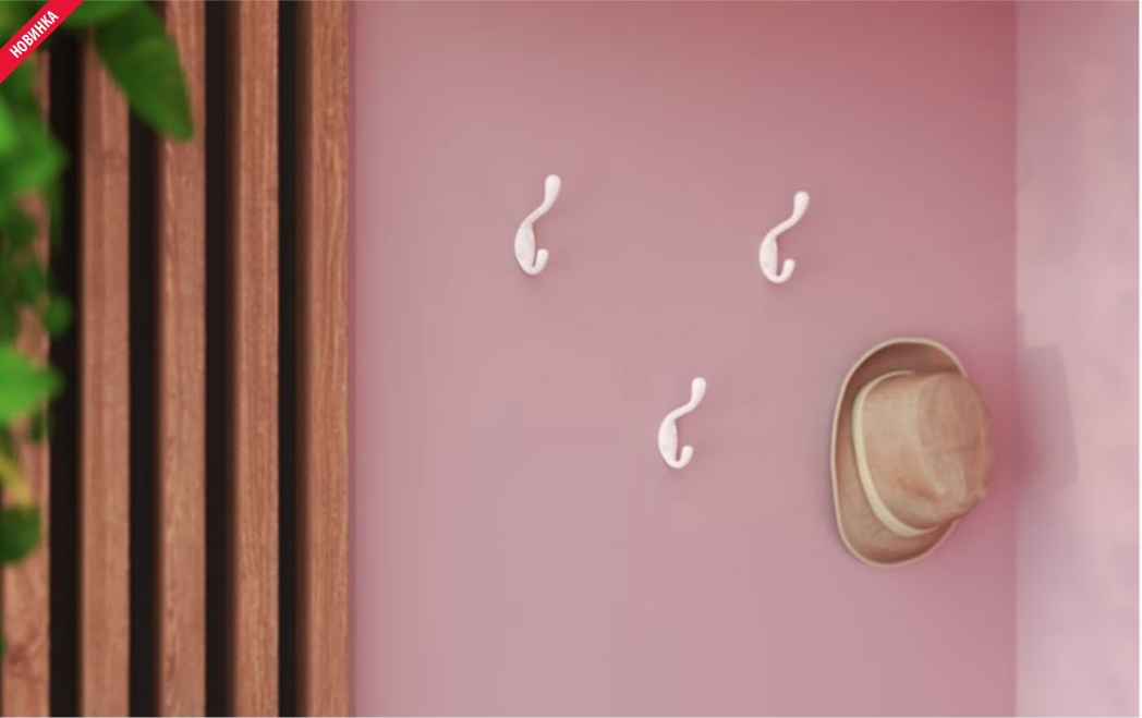 картинка Крючок SORIA M черный матовый от магазина Kessebohmer.shop