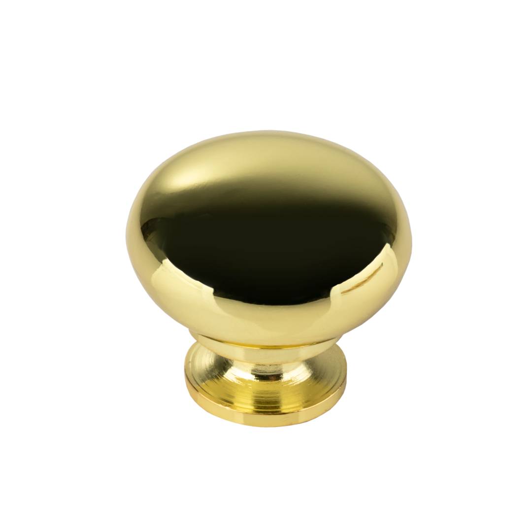 картинка Ручка VITO кнопка металл цвет латунь от магазина Kessebohmer.shop