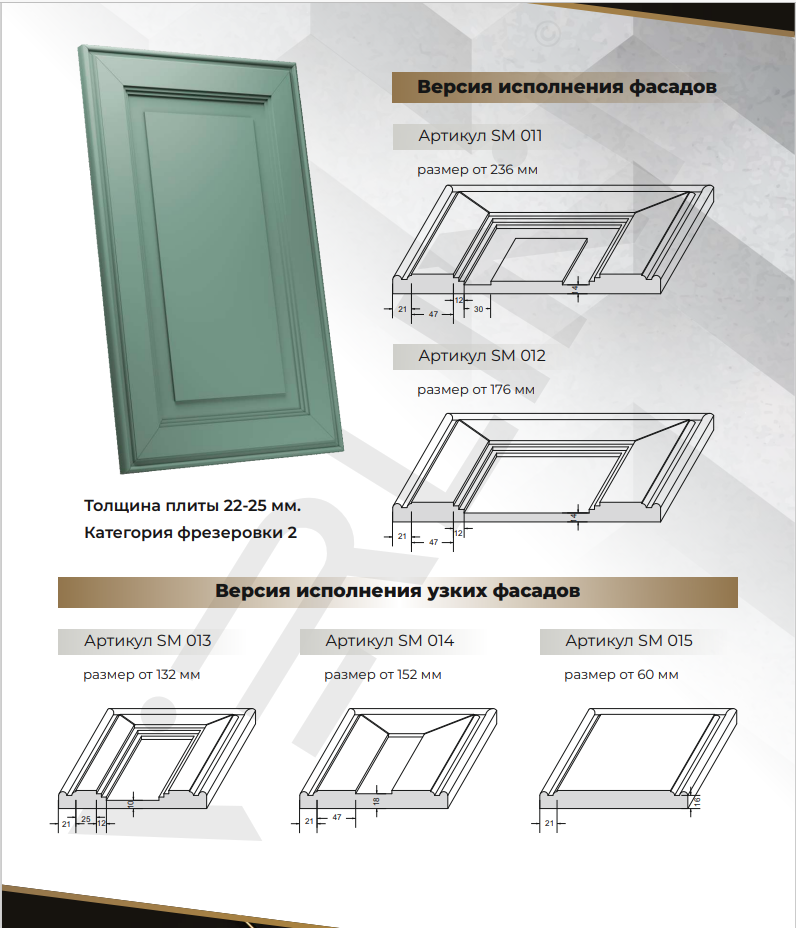 картинка Фасады Эмаль от магазина Kessebohmer.shop