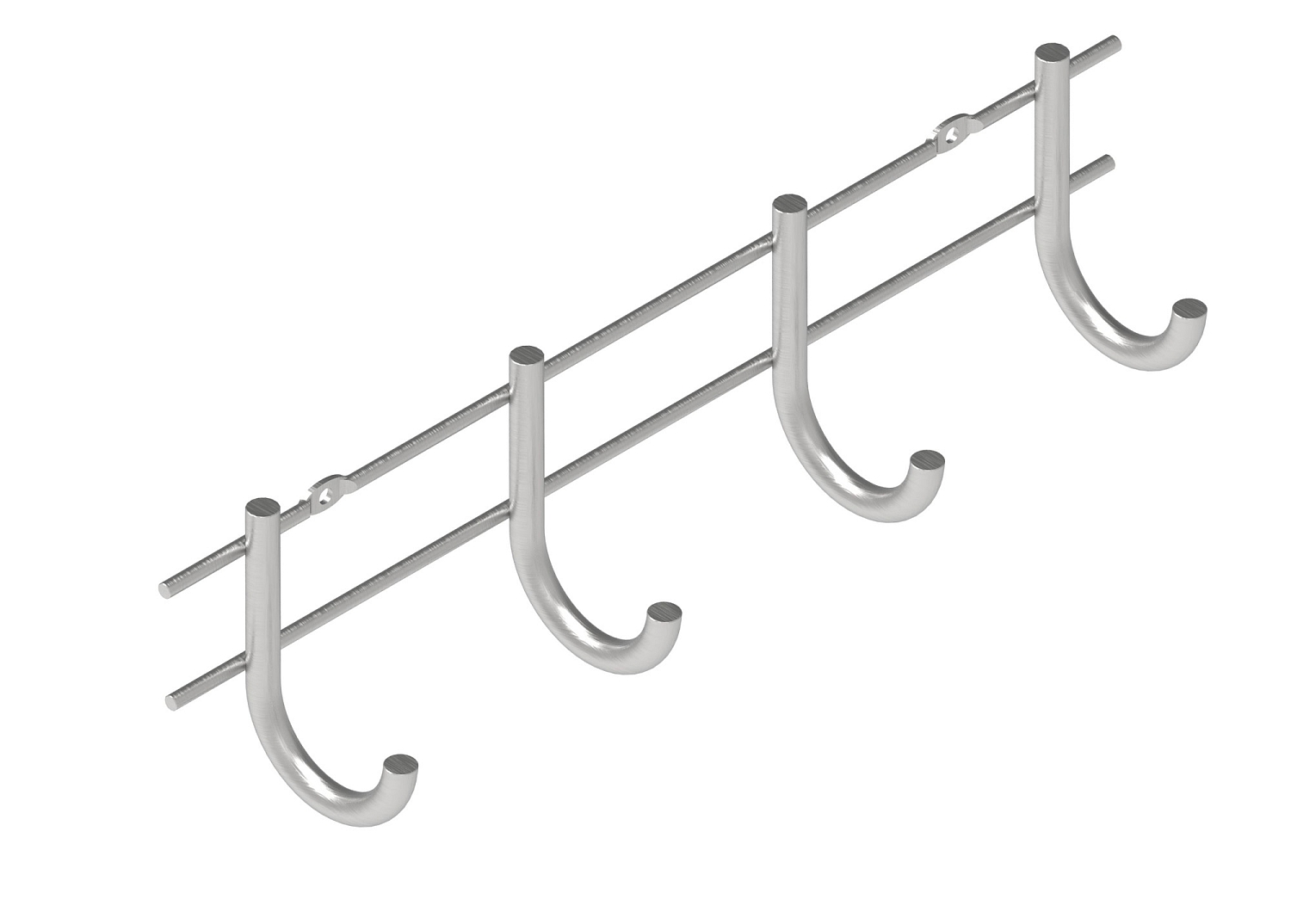 картинка Вешалка для полотенец металл оцинк от магазина Kessebohmer.shop