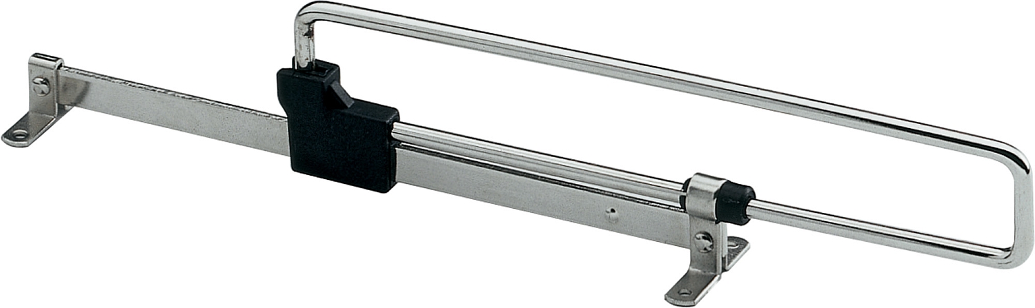 картинка Выдвижная вешалка L-450 никель / черный от магазина Kessebohmer.shop